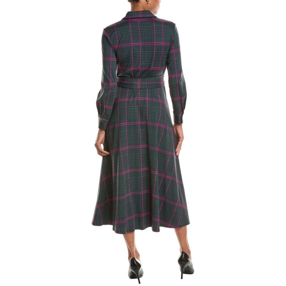 Jude Connally Womens Kitty Brushed Shirtdress, Gray - Picture 2 of 3
